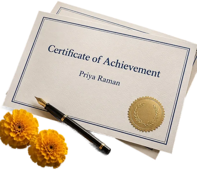 Certificates