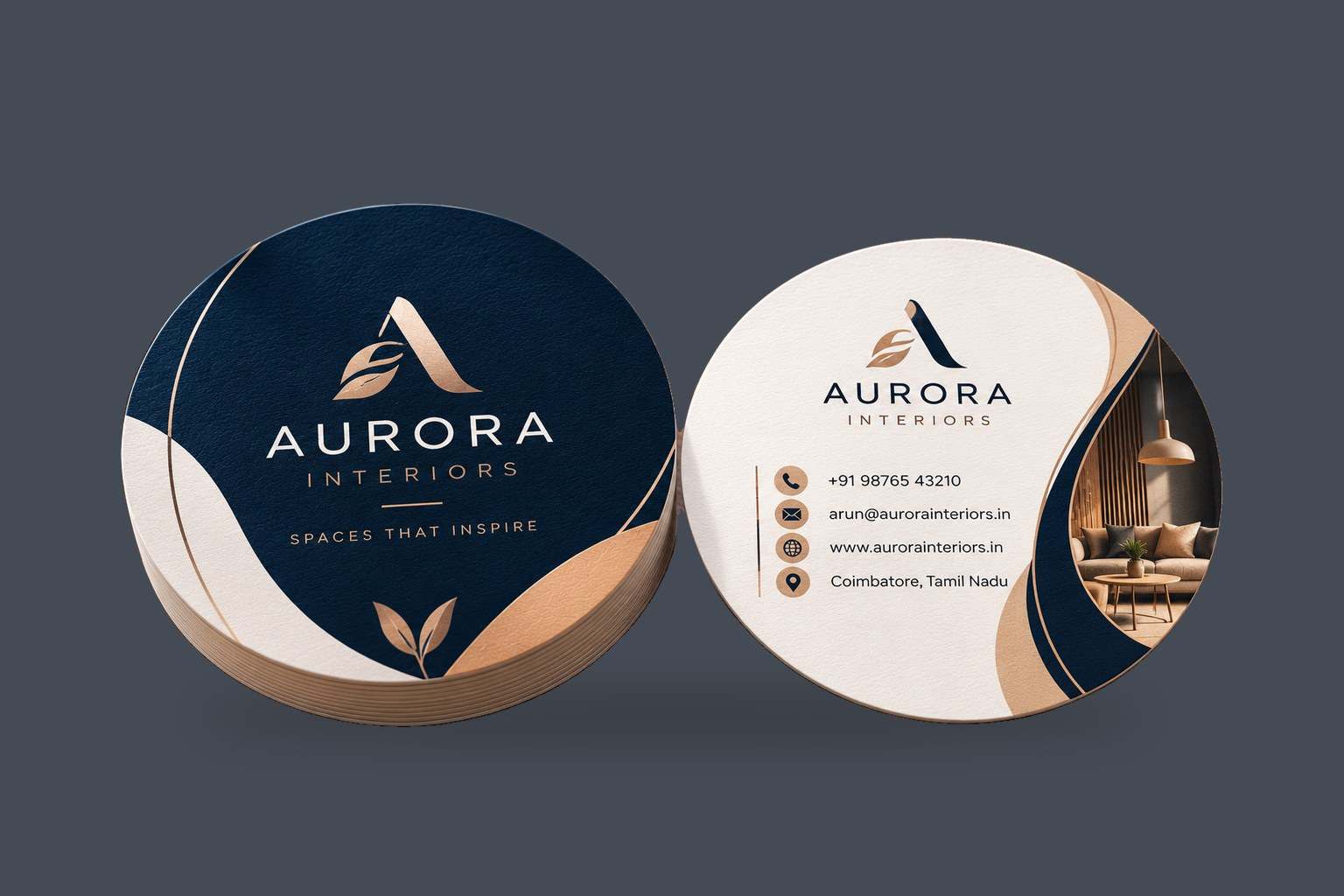 Circle Visiting Cards