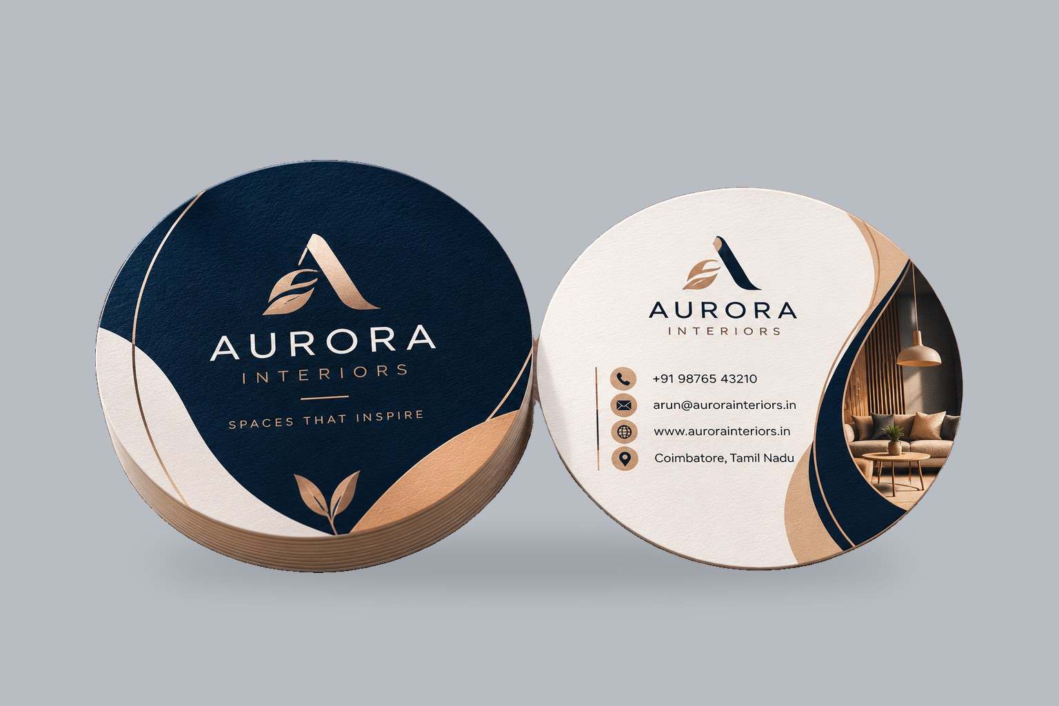 Circle Visiting Cards