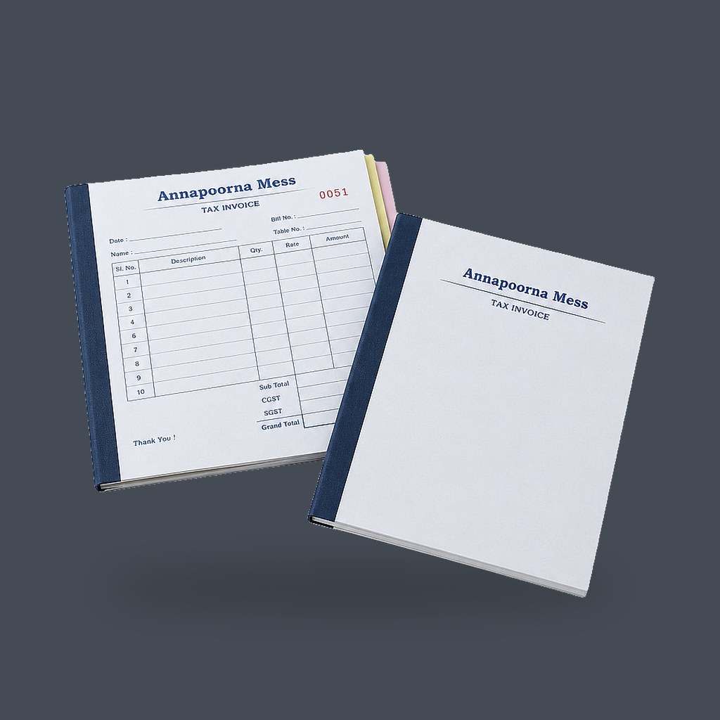 Bill Books & Invoices