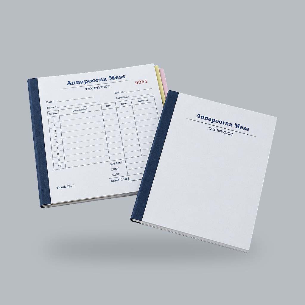 Bill Books & Invoices